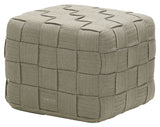 Cane-line Cube footstool, Taupe