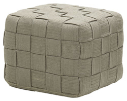 Cane-line Cube footstool, Taupe