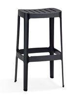 Cane-line Cut H76 Bar stool, Black