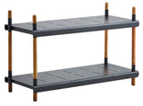 Cane-line Frame Shelving System, Gray