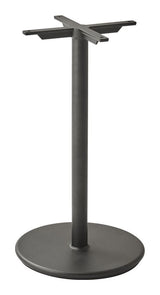 Cane-line Go café table base, Lava gray, aluminum