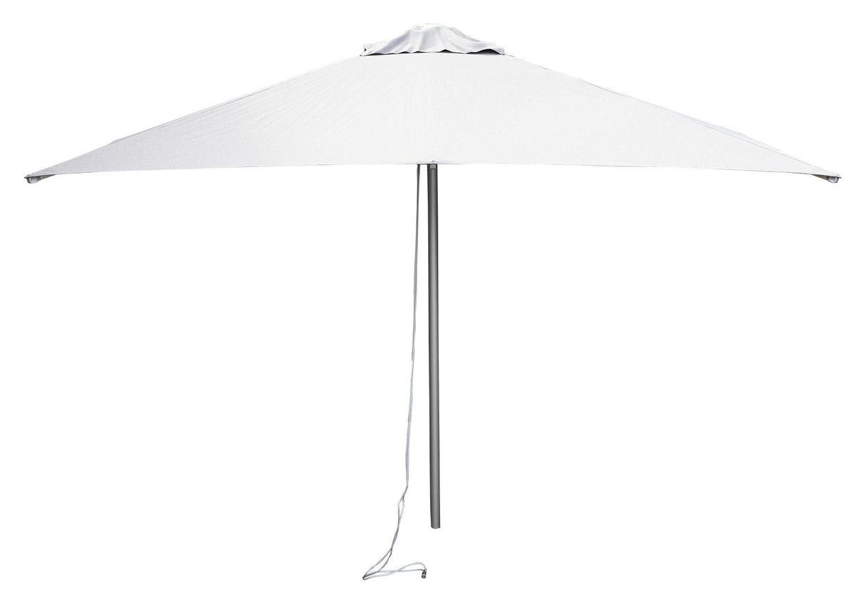 Cane-line Harbor umbrella with drawcord 3x3 m, White