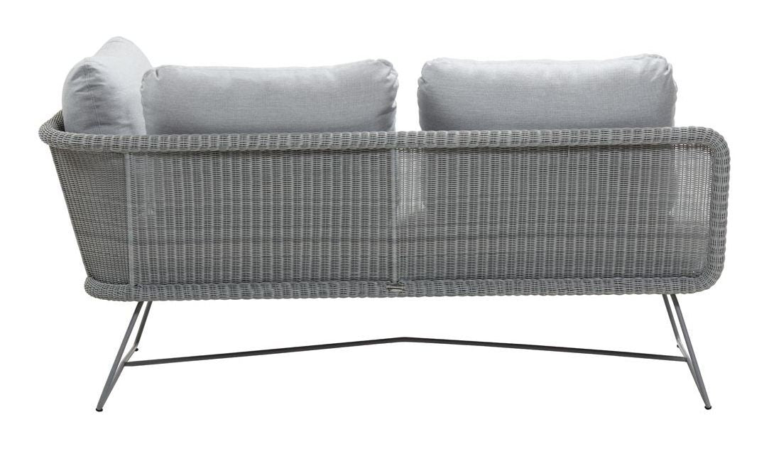 Cane-line Horizon 2-seater sofa right module, Light gray