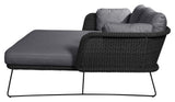 Cane-line Horizon daybed, Black, Cane-line Weave