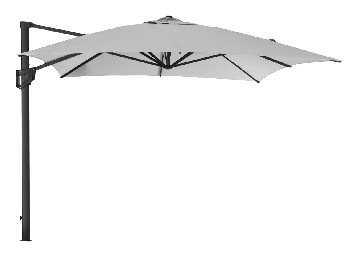 Cane-line Hyde luxe hanging Parasol 3x4 m, Light gray