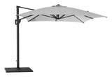 Cane-line Hyde luxe hanging Parasol 3x4 m, Light gray