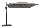 Hyde luxe tilt Parasol 3x3 m, Taupe