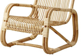 Cane-line INDOOR Curve Lounge Chair, Nature