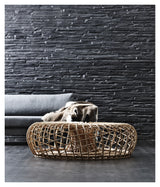 Cane-line INDOOR Nest Stool, Nature, Ø130