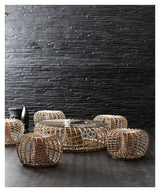 Cane-line INDOOR Nest Stool, Nature, Ø130