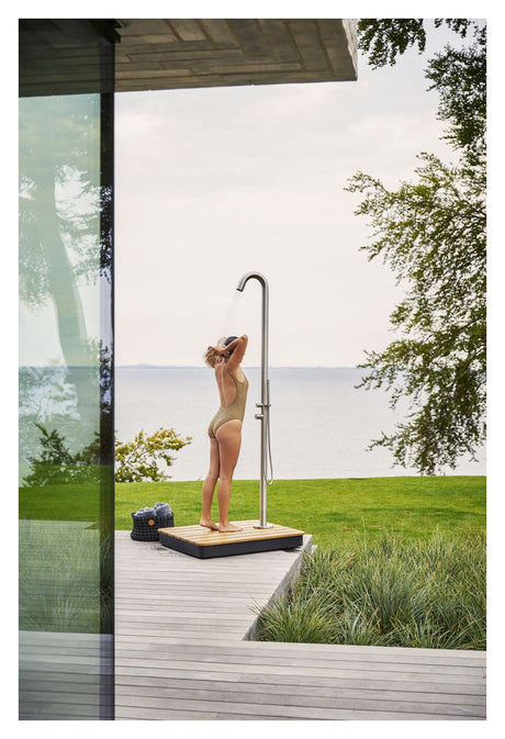 Cane-line Lagoon Outdoor Shower, Stainless Steel