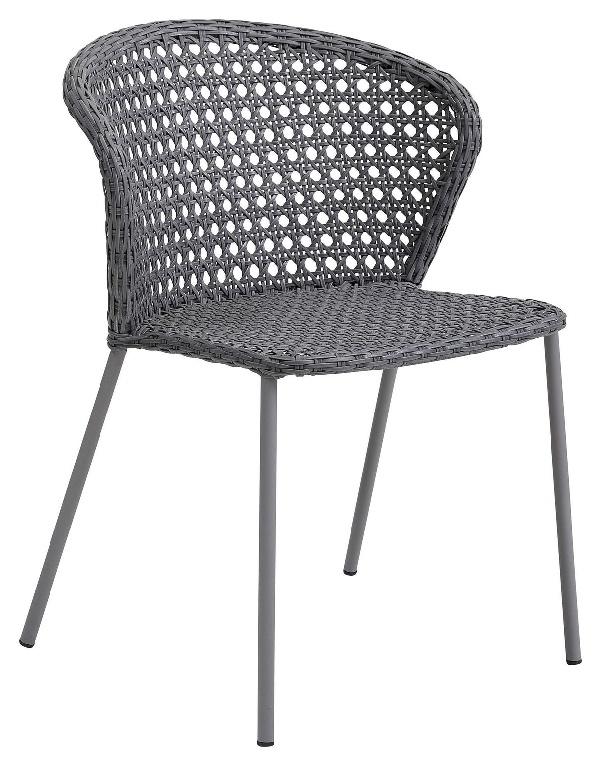 Cane-line Lean chair stackable, Light gray