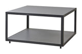 Level coffee table base gray, 77x77