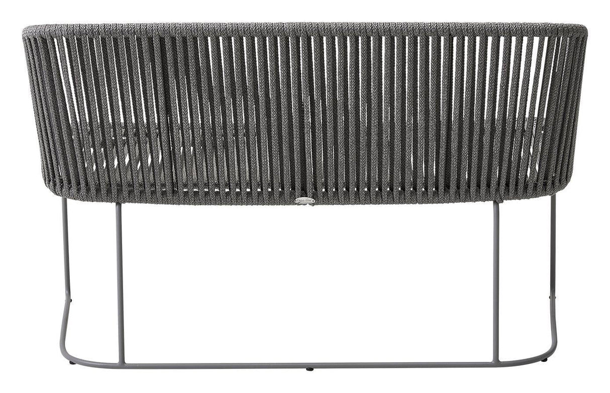 Cane-line Moments bench, Gray, Cane-line Soft Rope