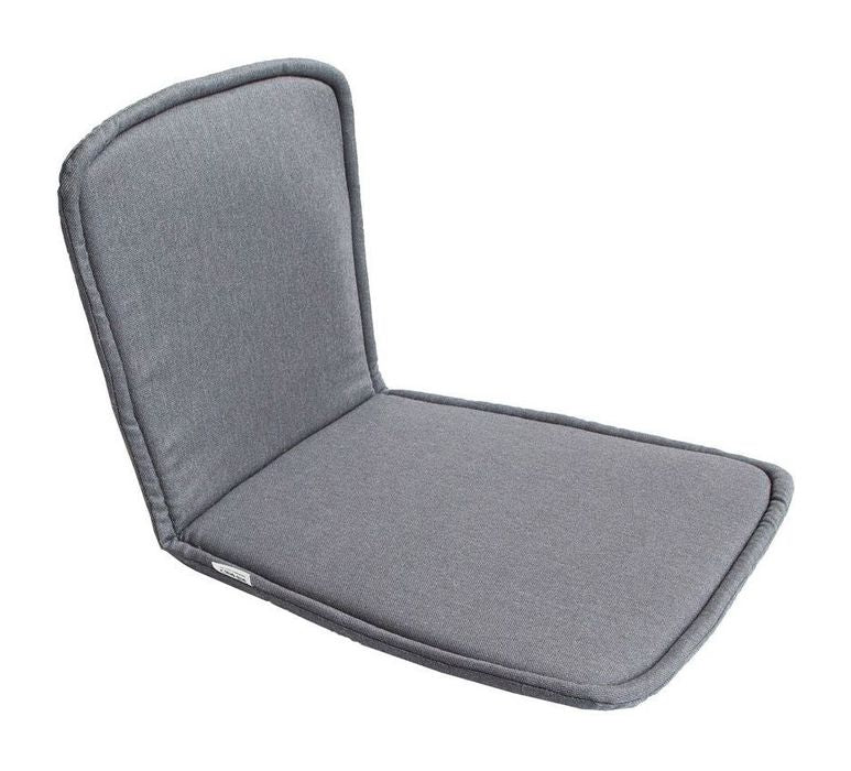 Cane-line Moments chair seat/back cushion, Gray, Cane-line Night