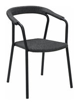 Cane-line Noble Garden Chair, Dark Gray, Cane-line Soft Rope