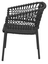 Cane-line Ocean Garden Chair, Dark Gray Cane-line Soft Rope