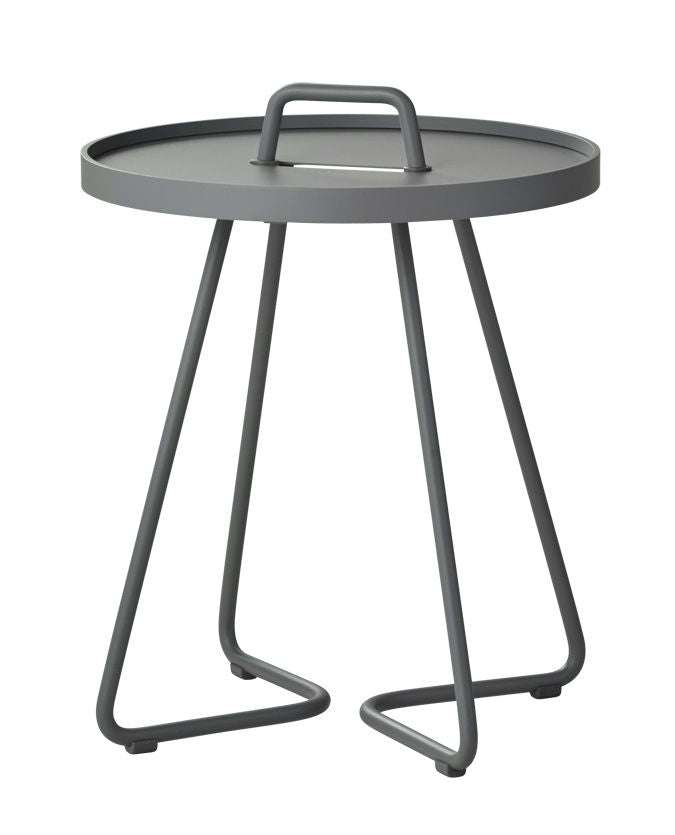 Cane-line On-the-move side table extra small, Gray