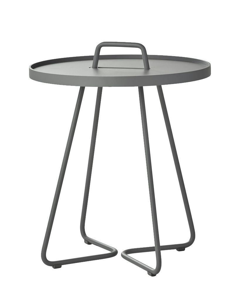 Cane-line On-the-move side table small, Gray