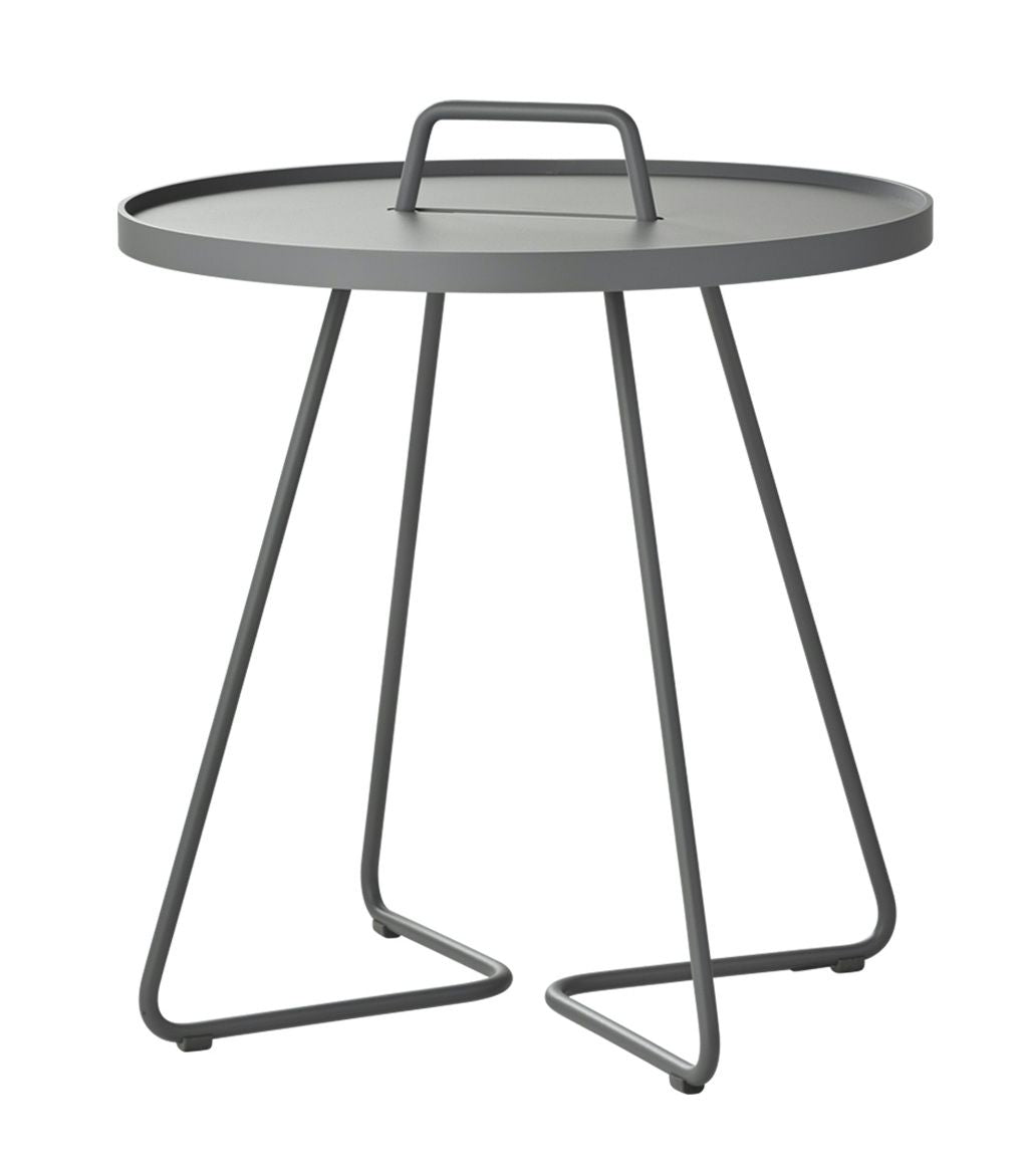 Cane-line On-the-move side table large, Gray