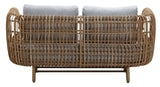 Cane-line OUTDOOR Nest 2-seater sofa, Nature