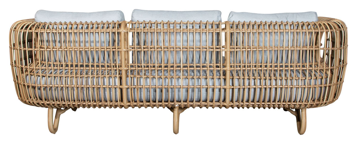 Cane-line OUTDOOR Nest 3-pers. Lounge bed, Natural