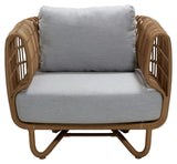 Cane-line OUTDOOR Nest Lounge Chair, Nature