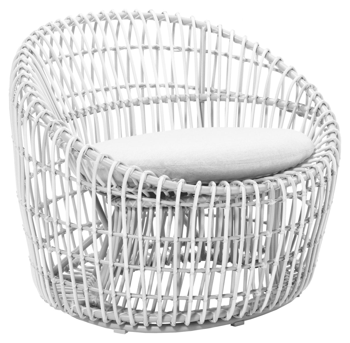 Cane-line OUTDOOR Nest Round Chair, White