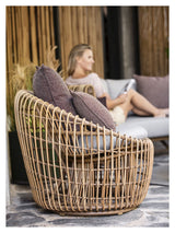 Cane-line OUTDOOR Nest Round chair, Nature