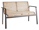 Cane-line Parc bench, Teak, Gray