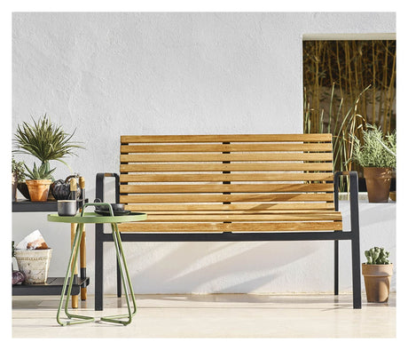 Cane-line Parc bench, Teak, Gray