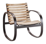 Cane-line Parc rocking chair Teak, Gray