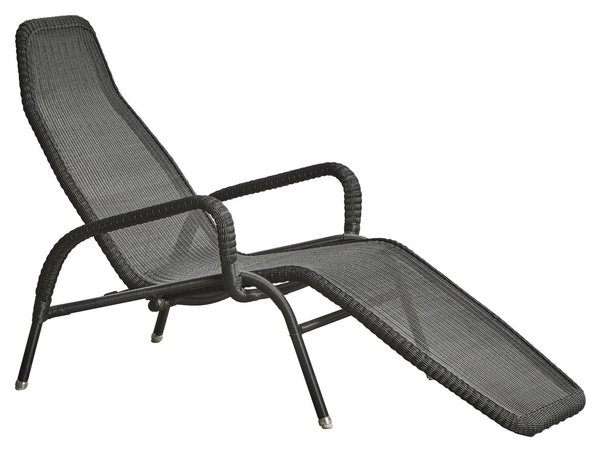 Cane-line Sunrise sun lounger, stackable, Gray