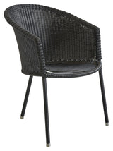 Cane-line Trinity Garden Chair, Graphite, Cane-line Weave