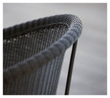 Cane-line Trinity Garden Chair, Graphite, Cane-line Weave