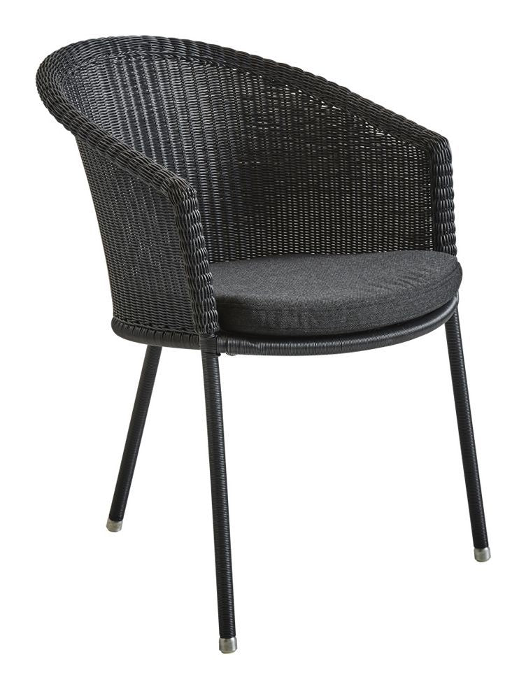 Cane-line Trinity Garden Chair, Graphite, Cane-line Weave