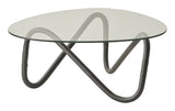 Wave Coffee Table Chassis, Black