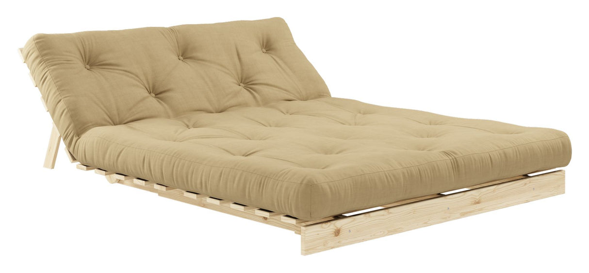 Roots 140 Sofa bed, Pine/Beige