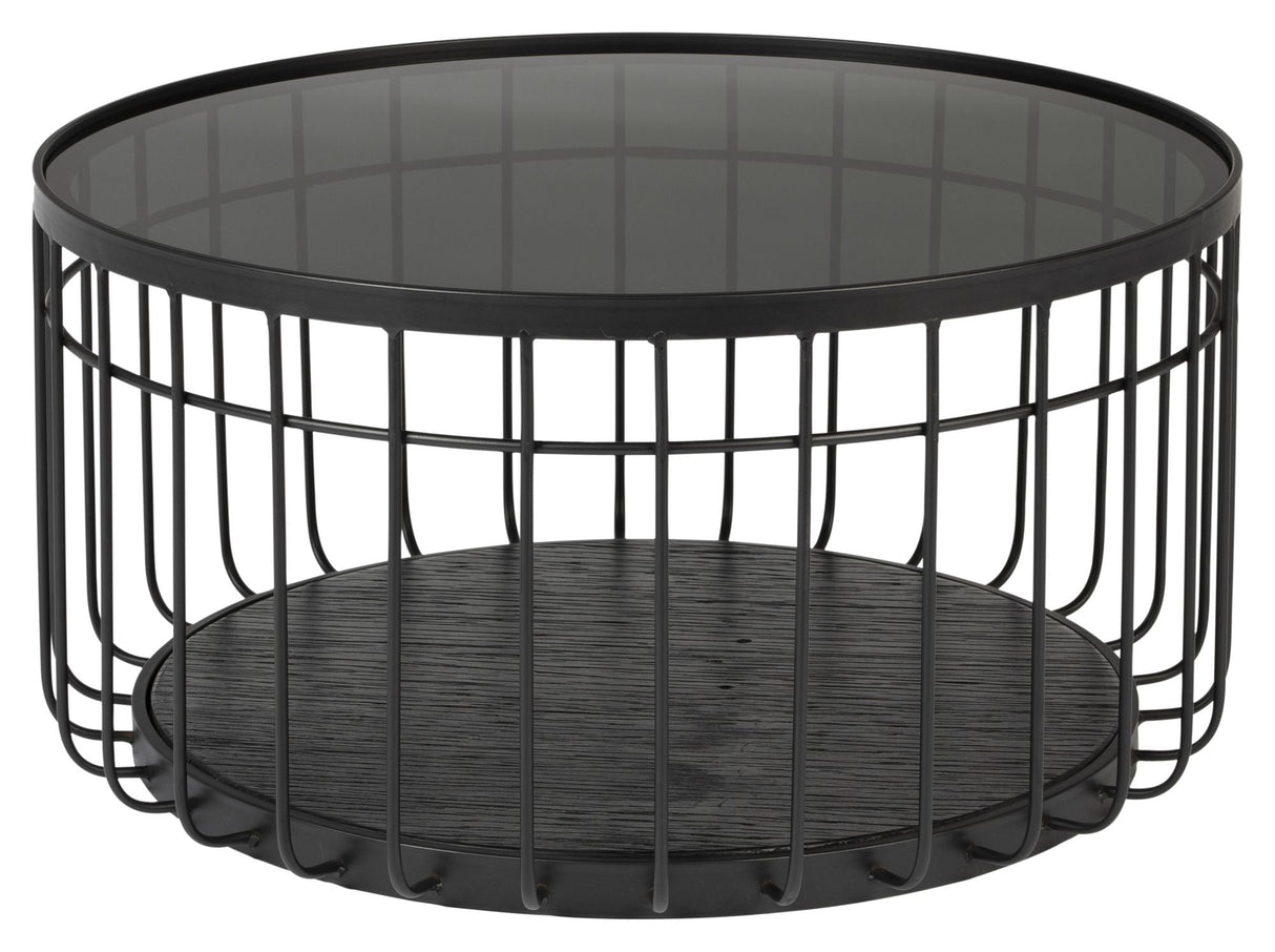 homii Lance Coffee Table Black, Ø60