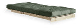 Roots 90 Sofa bed, Olive Green/Nature