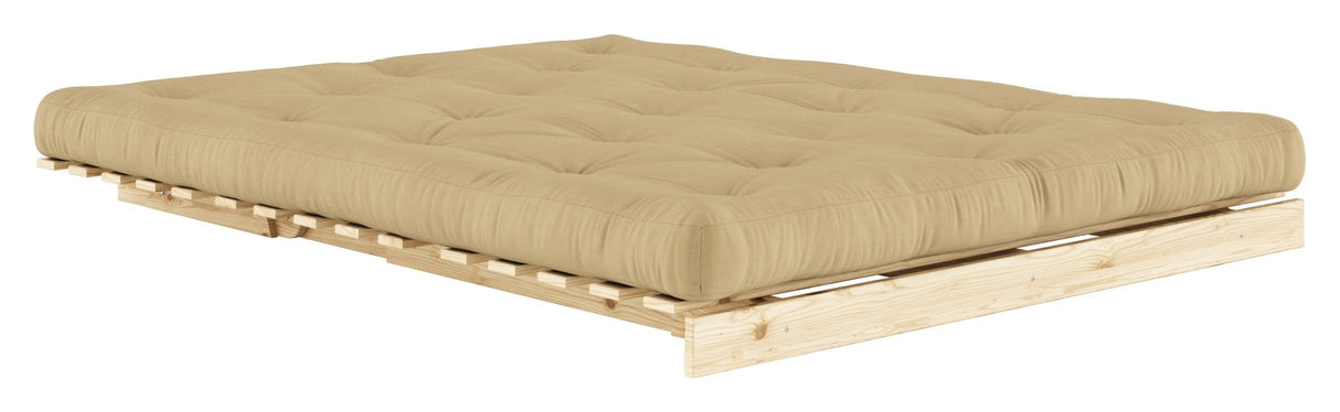 Roots 160 Sofa bed, Pine/Wheat beige,