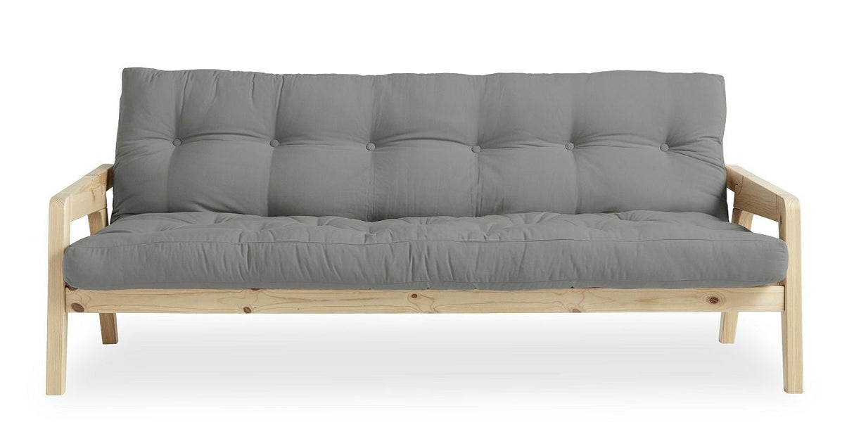 GRAB Sofa bed 130x200, Nature/Gray