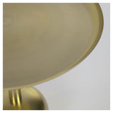 Adaluz Side table, Ø37, Gold colored metal