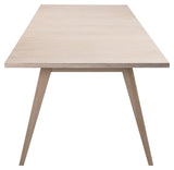 Denver Dining table with extension plates, Light oak veneer, 210/310x100