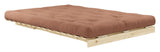 Roots 140 Sofa bed, Pine/Brown