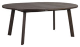 Glenside, dining table Ø130 - brown/oak