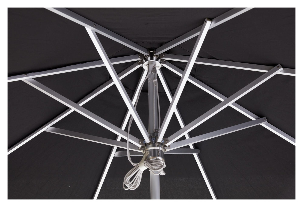 Antibes Parasol, Black, Ø330