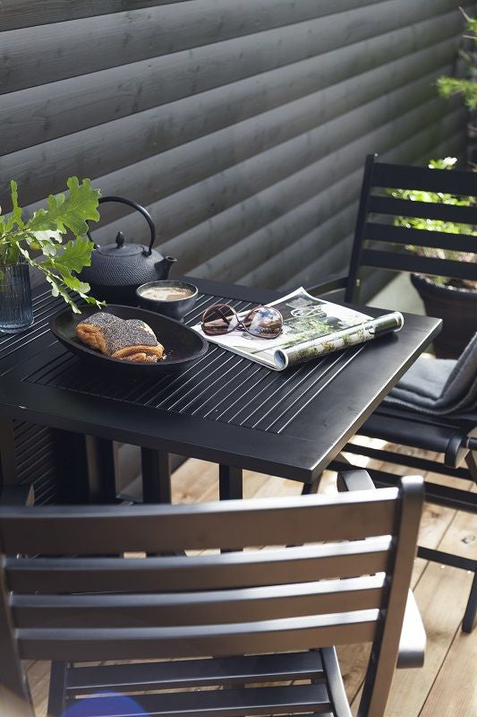 Butterfly Balcony table 130x65, Black