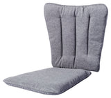 Hard & Ellen Garden Cushion, Gray Melt