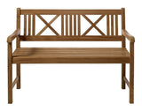 Løkken Garden Bench, Teak/Dark